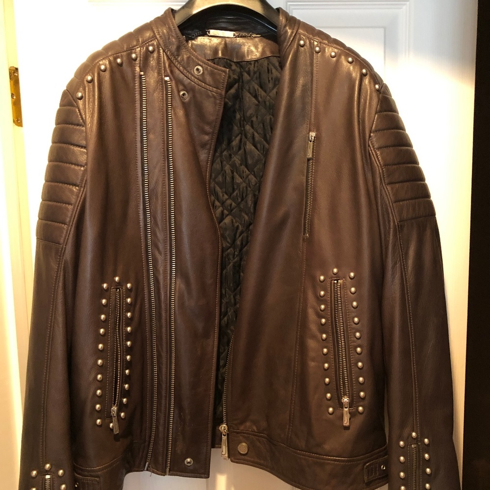 Just Cavalli - Men's Jacket - Black - Goat Skin